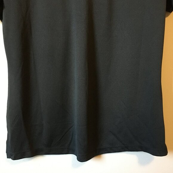 Black Sun Protection Ruched Sports Tee - Picture 7 of 16